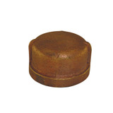 3/4" FPT Bronze Cap- Lead Free