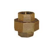 1" FPT Threaded Bronze Union- Lead Free