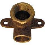 1/2" FSWT x FPT 90º Brass Drop Ear Elbow