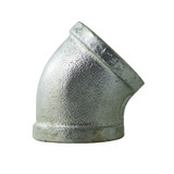 1-1/2" FPT Galvanized Malleable Banded 45º Elbow