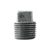 1/8" MPT Galvanized Malleable Square Head Plug