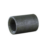 1/2" FPT Standard Black Merchant Coupling