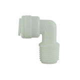 1/4" OD x 1/4" MIP Plastic Push-on Male Adapter Elbow
