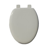 Elongated Wood Toilet Seat- White (New Part# SMW-E-WH)