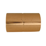 3/8" (CXC) Wrot Coupling w/ Rolled Tube Stop