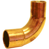 3/8" (FTG X C) Wrot 90 Degree Long Turn Street Elbow