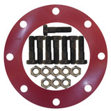 1" IPS Flange Connection Kit w/ Full Face Rubber Gasket