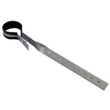 4" x 12" Vinyl Coated DWV Pipe Hanger Strap (16 Gauge)