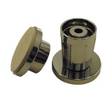 Metal Adjustable Curtain Rod Holder - Chrome Plated
