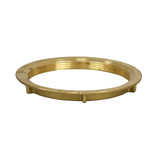 3-3/8" Heavy Cast Brass Basket Strainer Locknut