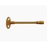 1/4" x 6" Log Lighter Key (Cast Brass)