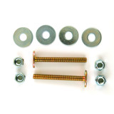 5/16" X 1-3/4" Closet Bolt Set w/ Round Washers- Double Packed