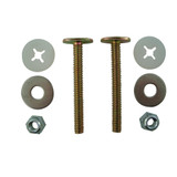 5/16" x 2-1/4" Closet Bolt Set w/ Round Washers/ Speed Nuts-