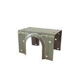 Galvanized Double Stud Shoe - 18 Gauge