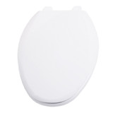 Deluxe Residential Plastic Seats - Slow Close Elongated Front - White