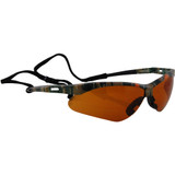 Safety Glasses w/ Bronze Lens and Camo Frame