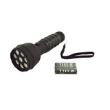 Eight LED Flashlight w/ Magnifying Lenses