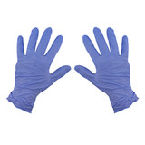 Medium to Large Blue Nitrile Gloves (100pc/Box)