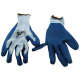 LARGE LATEX PALM WITH MESH BACK GLOVE