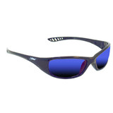 Hellraiser Safety Glasses w/ Blue Mirror Lens