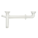 1-1/2"x16" Universal (S/J or D/C) Telescopic End Outlet Waste w/ 3/4" Branch