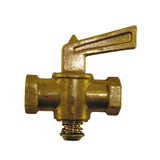1/4" FPT Air Cock Lever Handle w/ Hex Shoulder