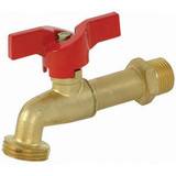 3/4" MPT Quarter Turn Brass Hose Bibb