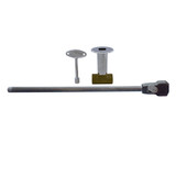 Log Lighter Kit w/ Bar and Chrome Angle Valve