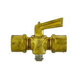 1/4" FPT x 1/4" FPT Shut Off Gas Cock