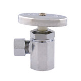 1/2" FIP x 3/8" OD Multi-turn Angle Stop- Lead Free