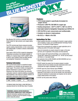 Blue Monster® OXY-CLUTCH Pipe Thread Sealant with PTFE Tech Sheet