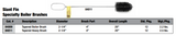 Slant Fin Boiler Brush - Spec Sheet