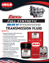 Amalie Elixir Full Synthetic Max-Torque TES 668 - 55 Gallon Drum Spec Sheet