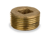 125# Bronze Counter Sunk Square Plug