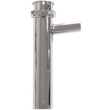 1-1/2" x 8" 22 Ga D/C Dishwasher Branch Tailpiece w/ 1/2" Branch- Chrome Plated