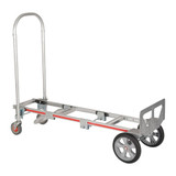 Gemini Sr. Convertible Hand Truck, 10 x 2 inch Interlocked Microcellular Foam Wheels - Assembled