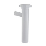 1-1/2" x 8" PVC S/J Dishwasher Tailpiece w/ 3/4" Branch