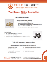 PEX Sell Sheet