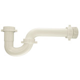 1-1/2" Plastic P-trap w/ Adapter (premium blue washers)