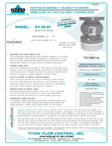 Titan FV50-DI Spec Sheet Page 1