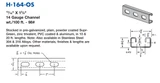 13/16 Slotted Strut Data Sheet