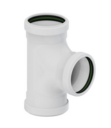 SDR 35 Gasketed Two-Way Cleanout Tee GxGxG