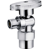 1/2" CPVC x 3/8" OD Qtr Turn Angle Stop- Lead Free