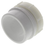 PVC DWV Trap Adapter-Male w/Plastic Nut (SPG x SLIP)
