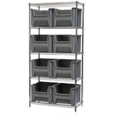 STAK-N-STORE WIRE SYSTEMS - HAWS183613018-GRY
