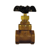 3/4" CTS BRASS GATE VALVE- SOLDER