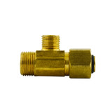 3/8" F Comp x 3/8" M Comp x 3/8" M Comp Easy Connect Tee- Lead Free