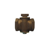 1/2" FPT Flat Head Gas Cock
