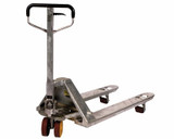 STAINLESS STEEL & GALVANIZED PALLET TRUCKS - HEZ27X48EZVNNSS