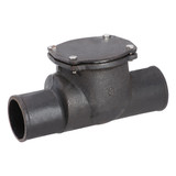 4" No Hub Cast Iron Backwater Valve
